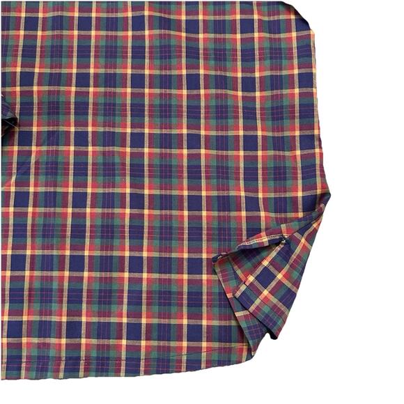 Vintage 70s Levi Strauss Co Button Up Womens 38 Plaid Ruffle Country Western - Picture 5 of 9